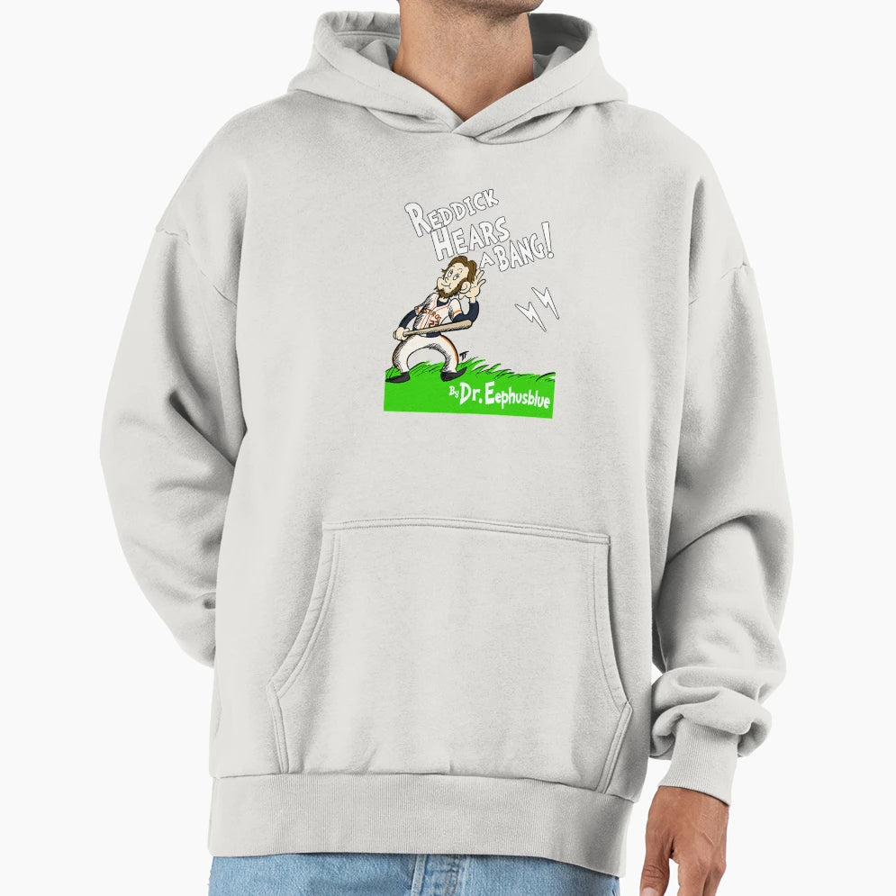 Reddick Hears Bang Hoodie - Novelty Apparel Men Women - T-Shirt, Sweatshirt, Hoodie