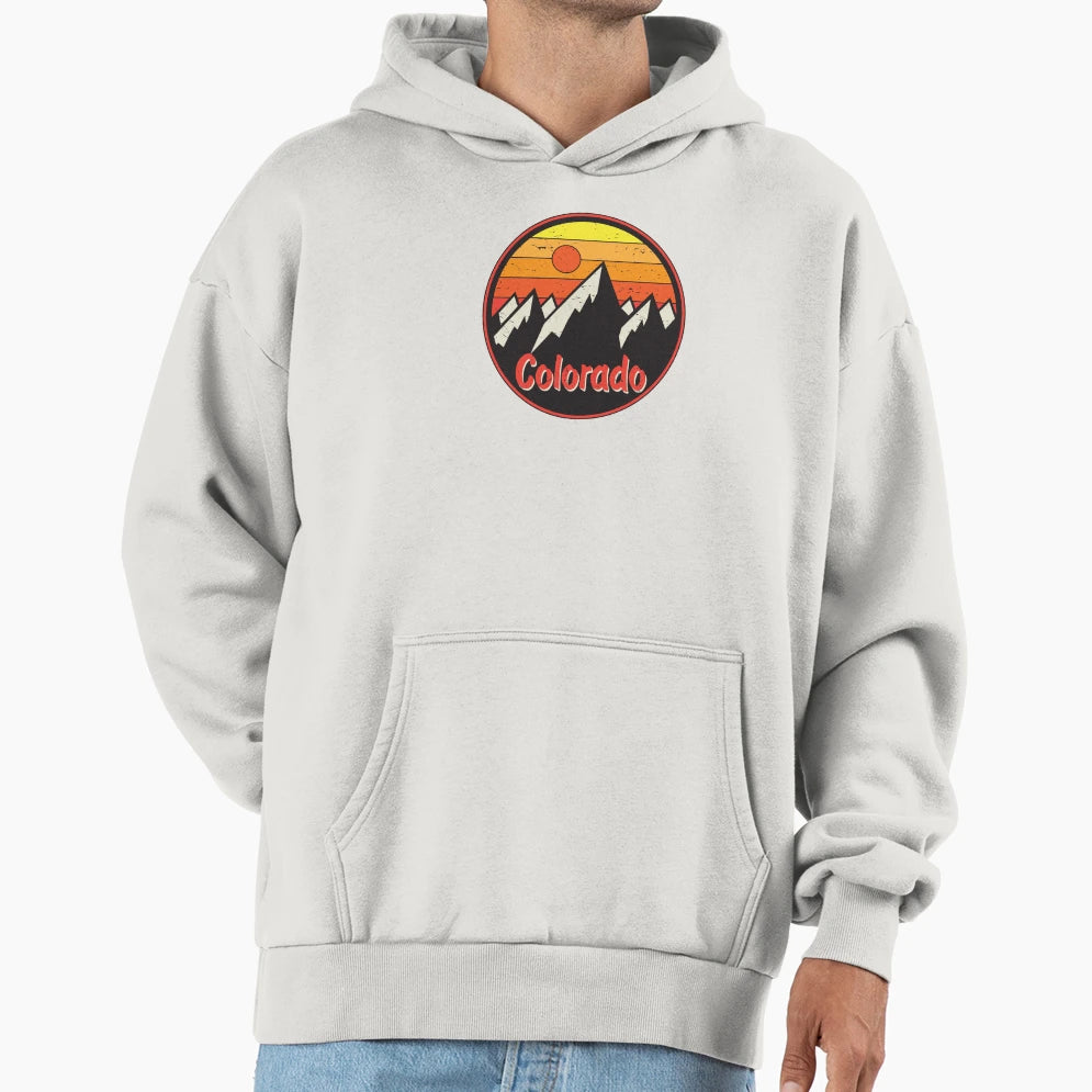 Colorado Rocky Mountain Hoodie - Minimalist Print Unisex - T-Shirt, Sweatshirt, Hoodie