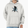 Monogram P Letter Initials Light Blue Hoodie - Fun Novelty Design Unisex - T-Shirt, Sweatshirt, Hoodie