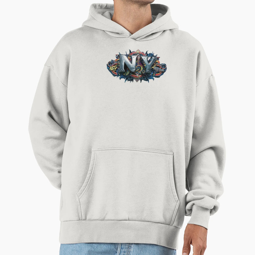 Ny 2 Hoodie - Novelty Apparel Men Women - T-Shirt, Sweatshirt, Hoodie