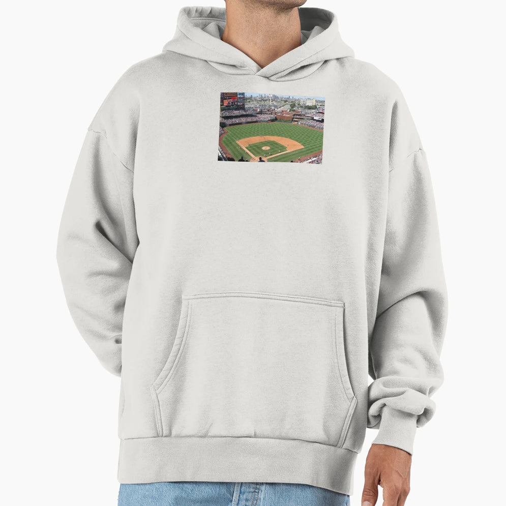 Citizens Bank Park Philadelphia Hoodie - Novelty Apparel for Adults - T-Shirt, Sweatshirt, Hoodie