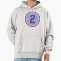 Red Schoendienst 2 Jersey Number Hoodie - Graphic Print Unisex - T-Shirt, Sweatshirt, Hoodie