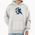 Bluejays Graffitti Hoodie - Fun Novelty Design for Adults - T-Shirt, Sweatshirt, Hoodie