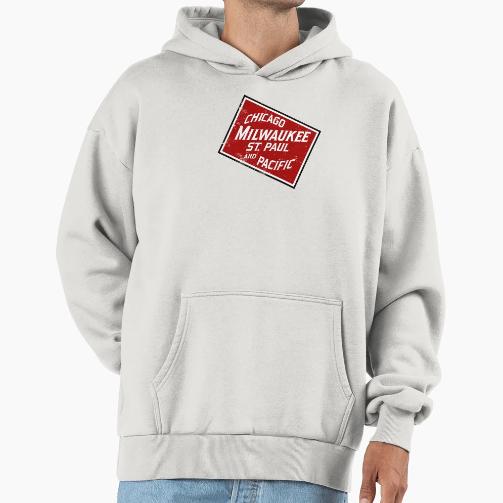 Milwaukee Road System Hoodie - Trendy Graphic Unisex - T-Shirt, Sweatshirt, Hoodie