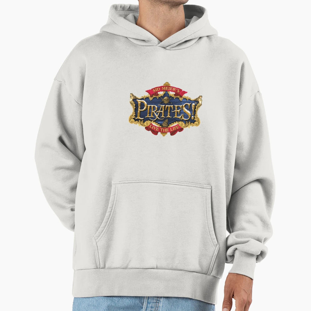 Sid Meiers Pirates Hoodie - Trendy Graphic Unisex - T-Shirt, Sweatshirt, Hoodie