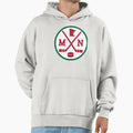 Minnesota Hockey Emblem Mn Hoodie - Novelty Apparel for Adults - T-Shirt, Sweatshirt, Hoodie