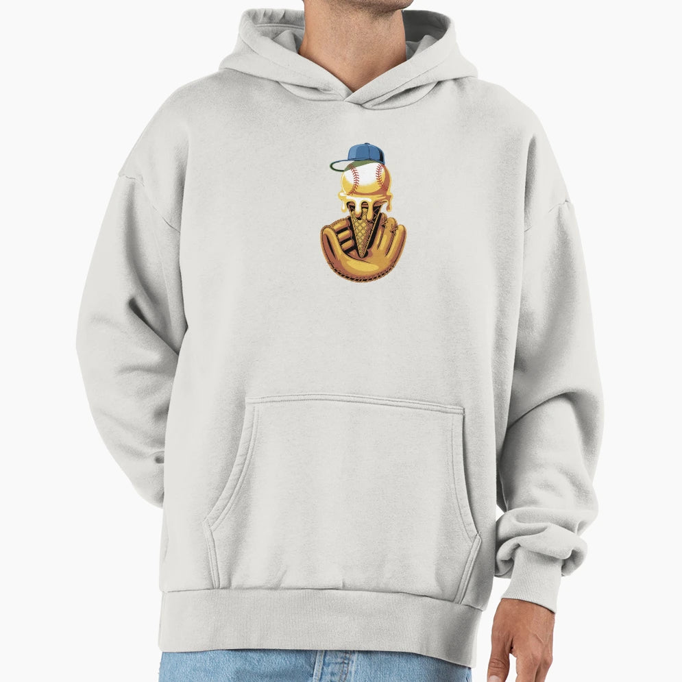 Ice Cream Drip Hoodie - Trendy Graphic Unisex - T-Shirt, Sweatshirt, Hoodie