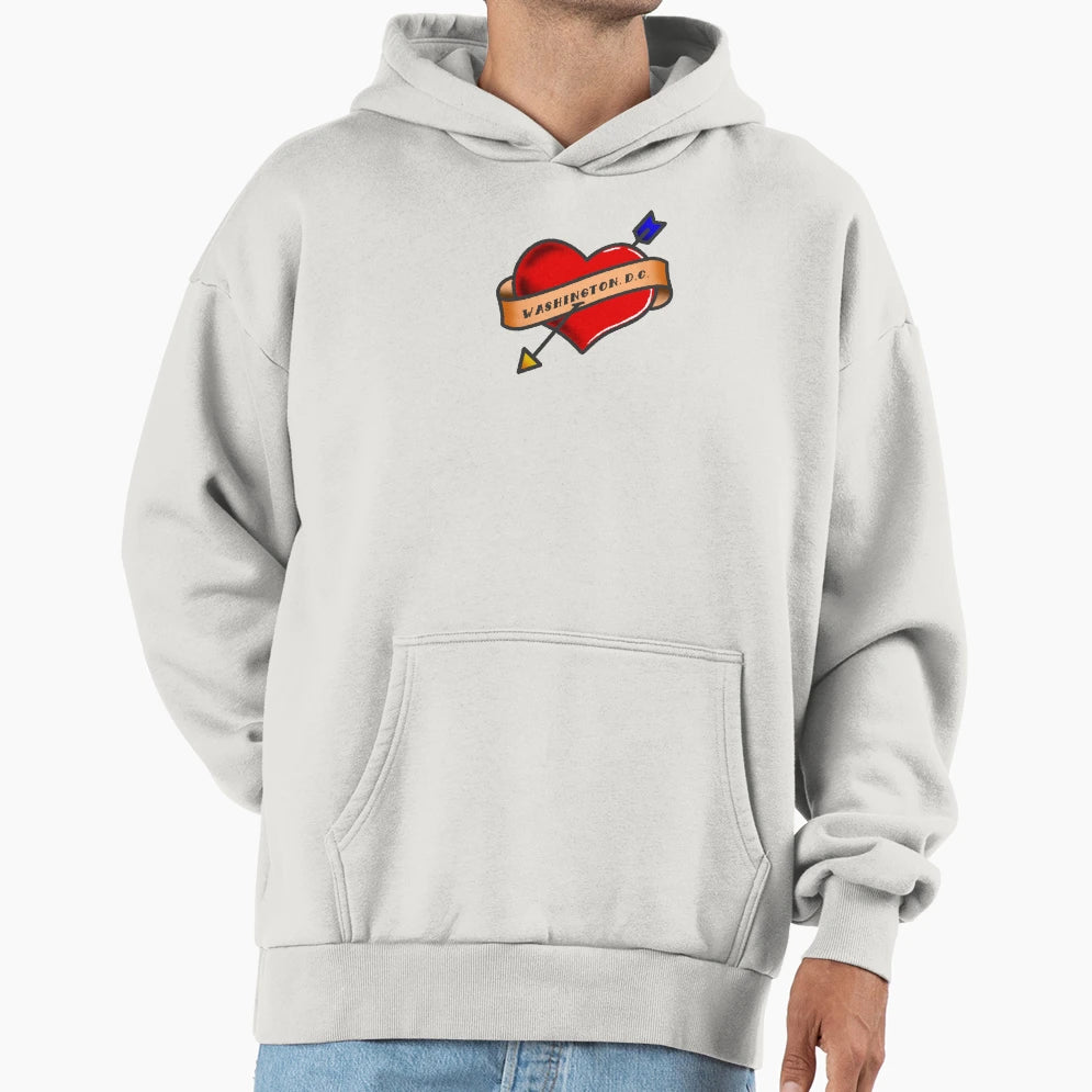 Washington D C Hoodie - Graphic Print Unisex - T-Shirt, Sweatshirt, Hoodie