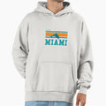 Miami Est 1966 Sports Team Athletic Hoodie - Custom Art Print for Adults - T-Shirt, Sweatshirt, Hoodie