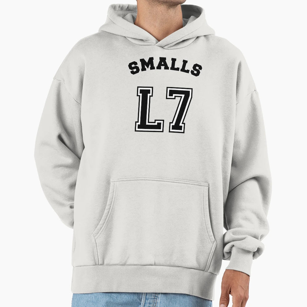 Smalls Jersey Hoodie - Casual Everyday Wear Men Women - T-Shirt, Sweatshirt, Hoodie