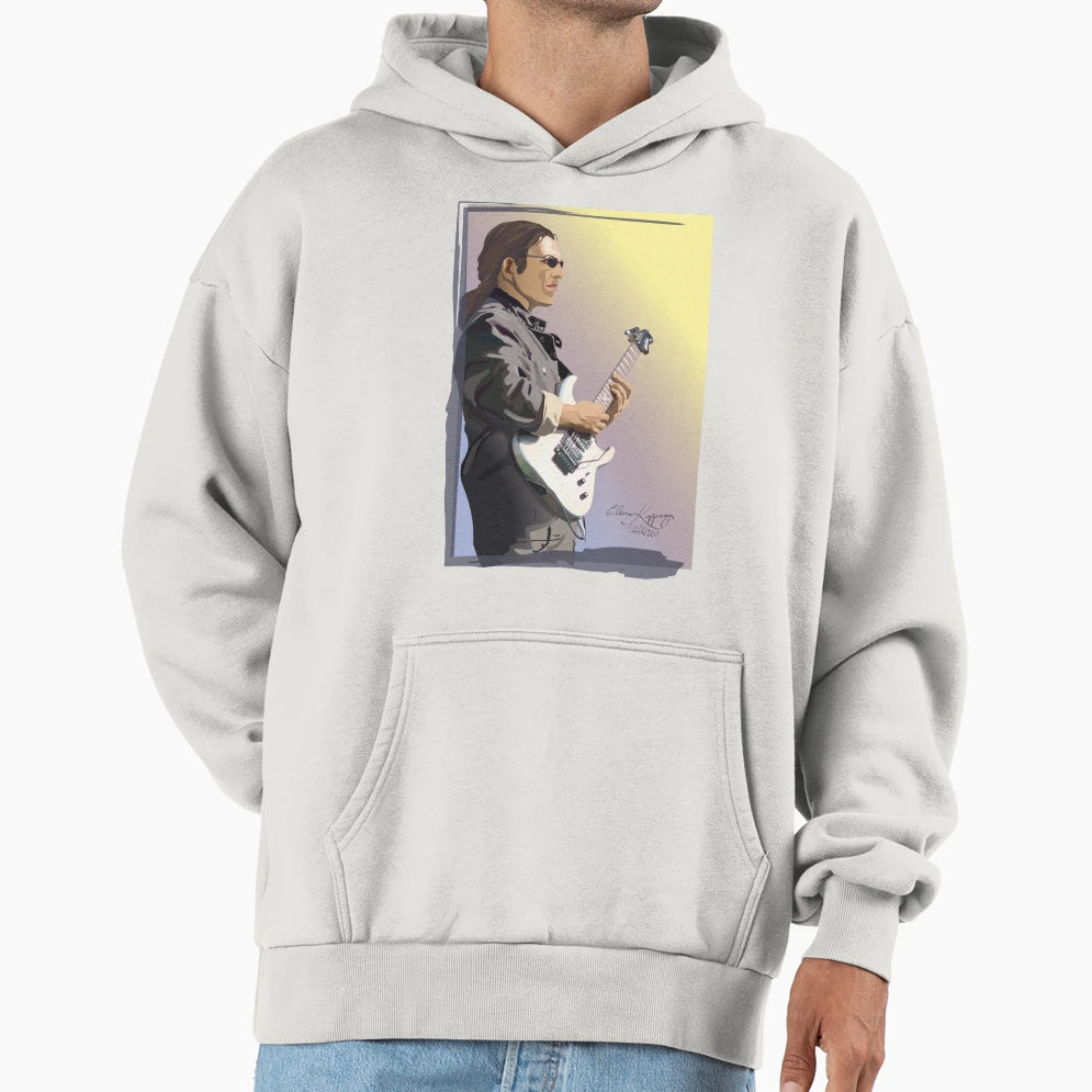 Guitar Player Hoodie - Minimalist Print Unisex - T-Shirt, Sweatshirt, Hoodie