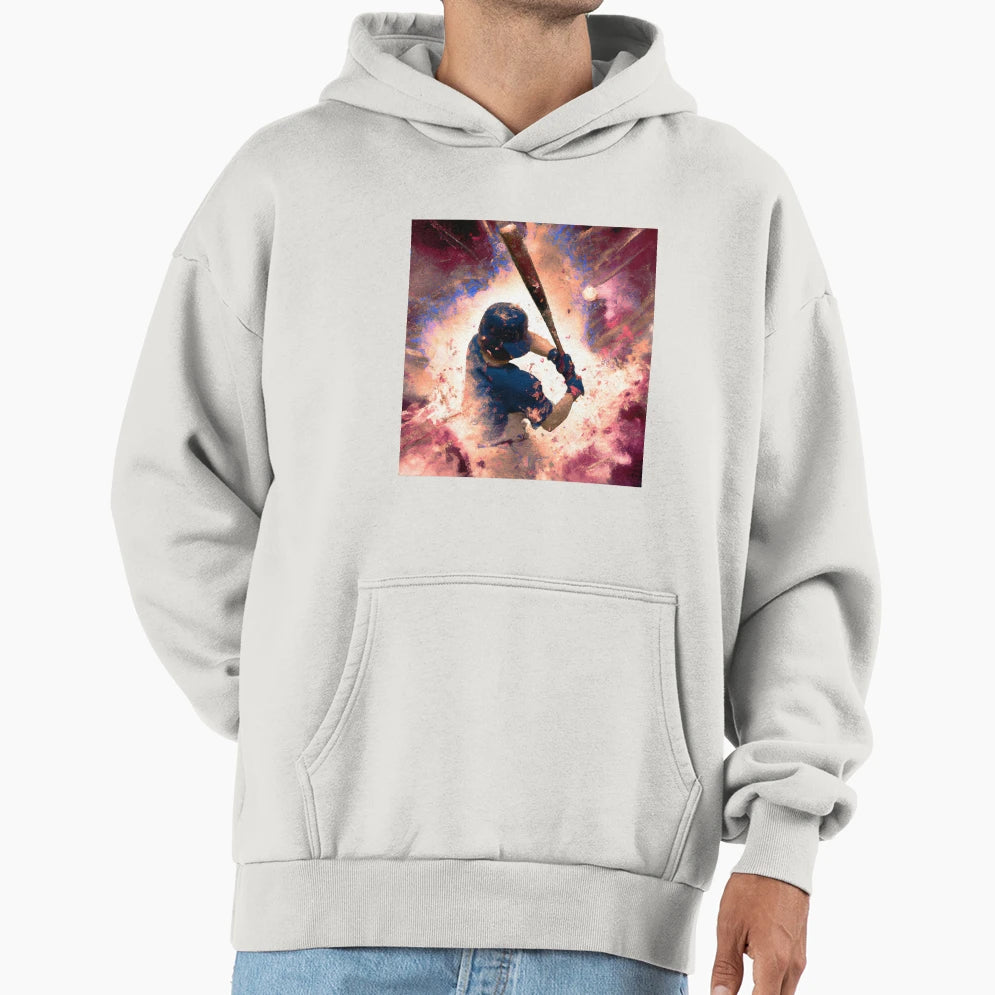 Galaxy Baseball Hoodie - Custom Art Print Unisex - T-Shirt, Sweatshirt, Hoodie