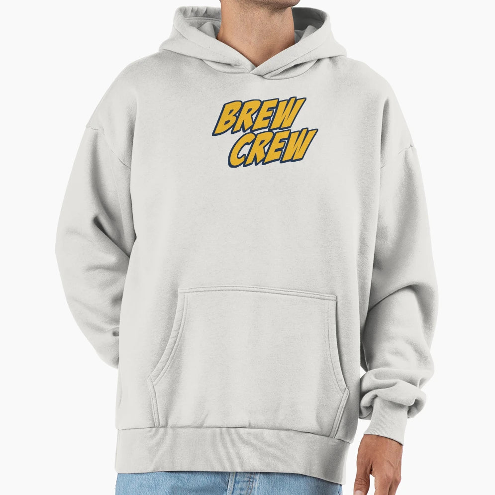 Brew Crew Hoodie - Trendy Graphic for Adults - T-Shirt, Sweatshirt, Hoodie