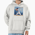 Baseball Player Post Impressionist Hoodie - Graphic Print for Adults - T-Shirt, Sweatshirt, Hoodie