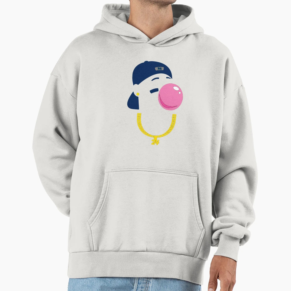 Ken Griffey Jr Big Chew Hoodie - Custom Art Print Men Women - T-Shirt, Sweatshirt, Hoodie