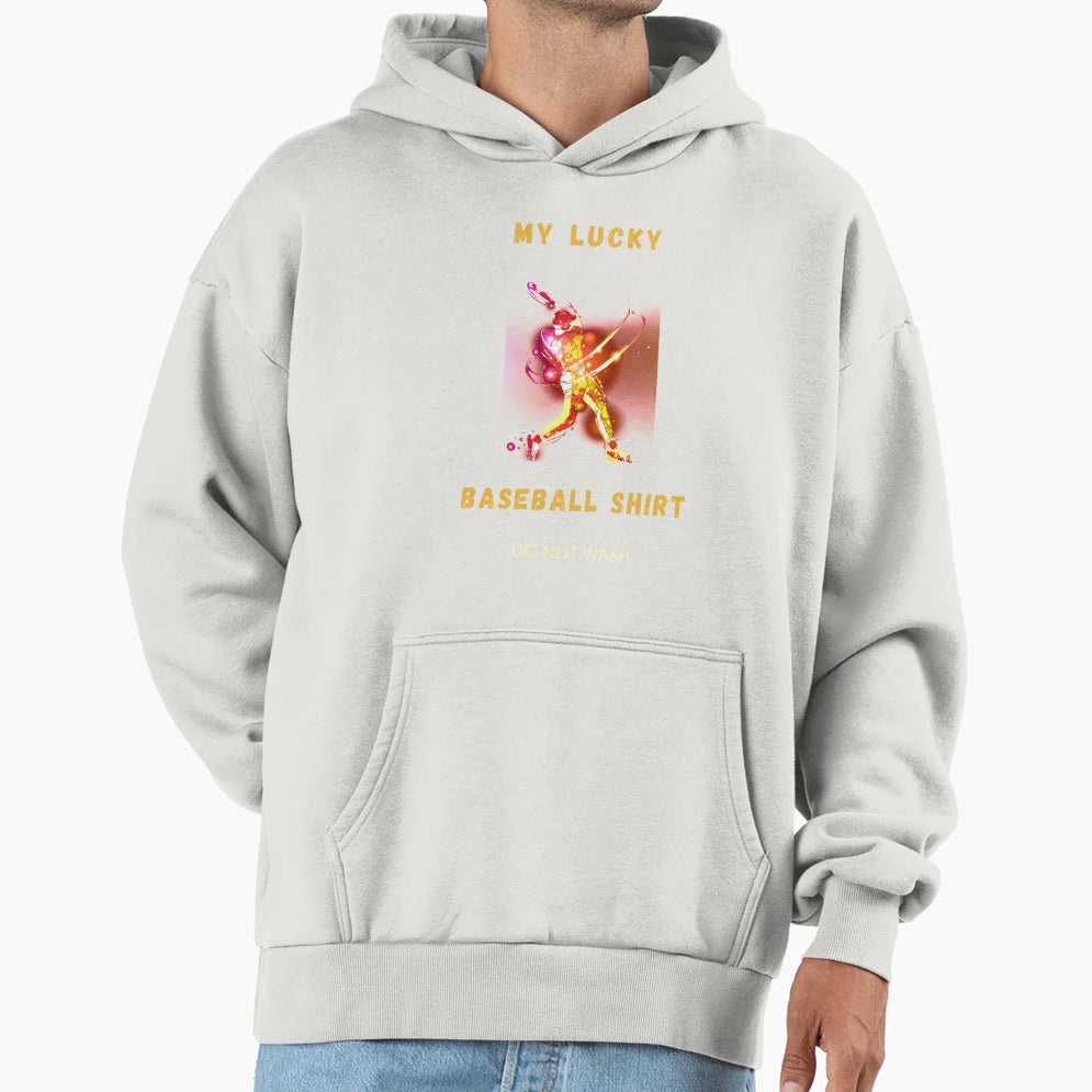 Lucky Baseball T-Shirt - Minimalist Print Men Women - T-Shirt, Sweatshirt, Hoodie