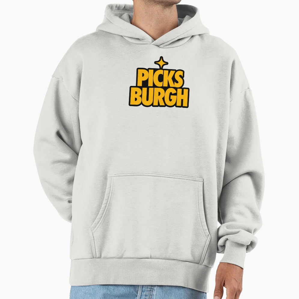 Picksburgh Original Hoodie - Custom Art Print for Adults - T-Shirt, Sweatshirt, Hoodie