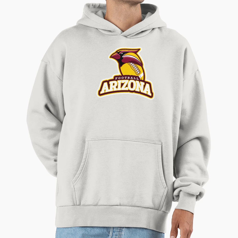 Arizona Football Team Hoodie - Fun Novelty Design Men Women - T-Shirt, Sweatshirt, Hoodie