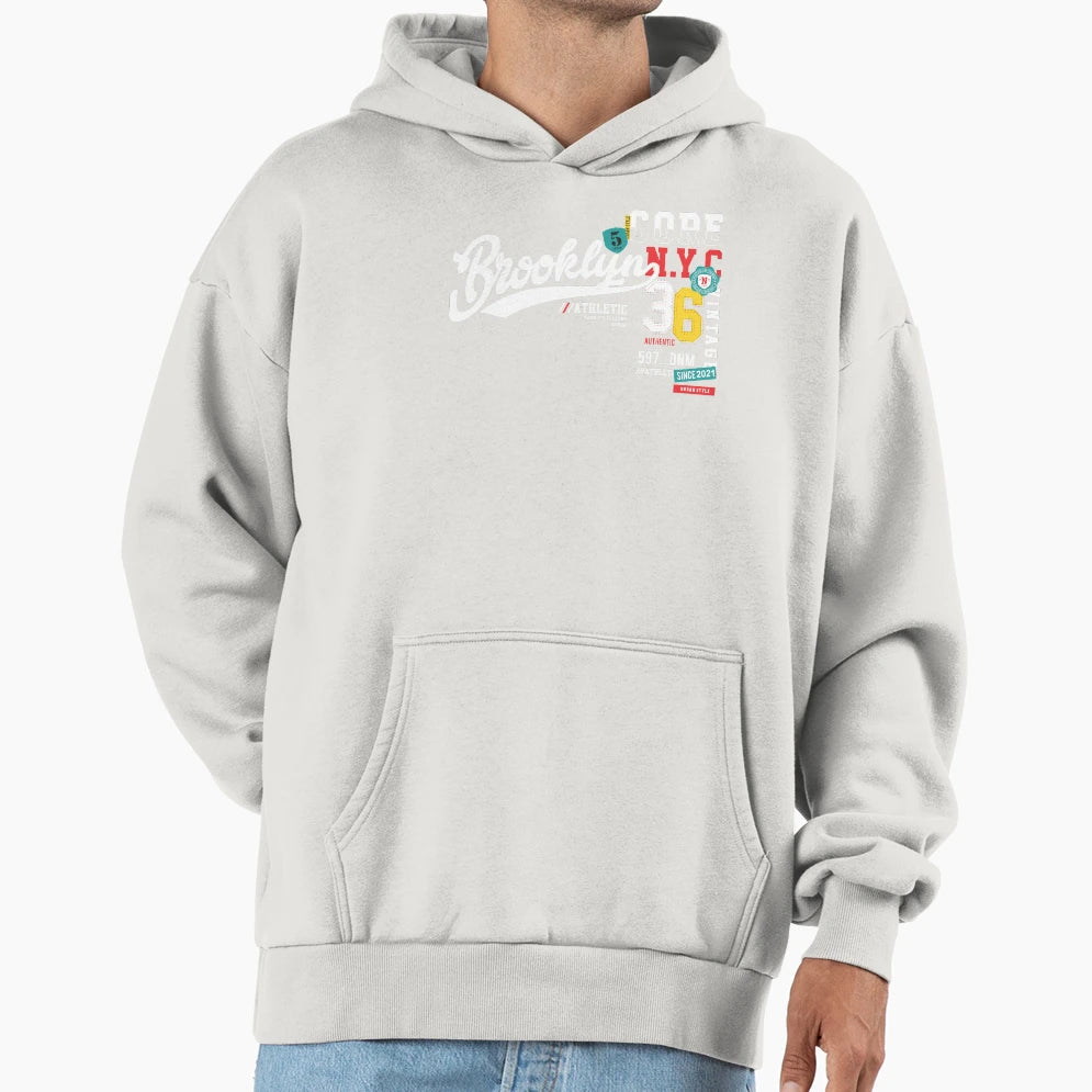 Brooklyn Nyc Hoodie - Fun Novelty Design Men Women - T-Shirt, Sweatshirt, Hoodie