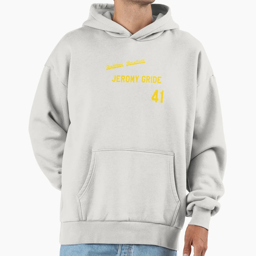 Jeromy Gride Baseball Jersey Meme Hoodie - Unique Graphic Unisex - T-Shirt, Sweatshirt, Hoodie