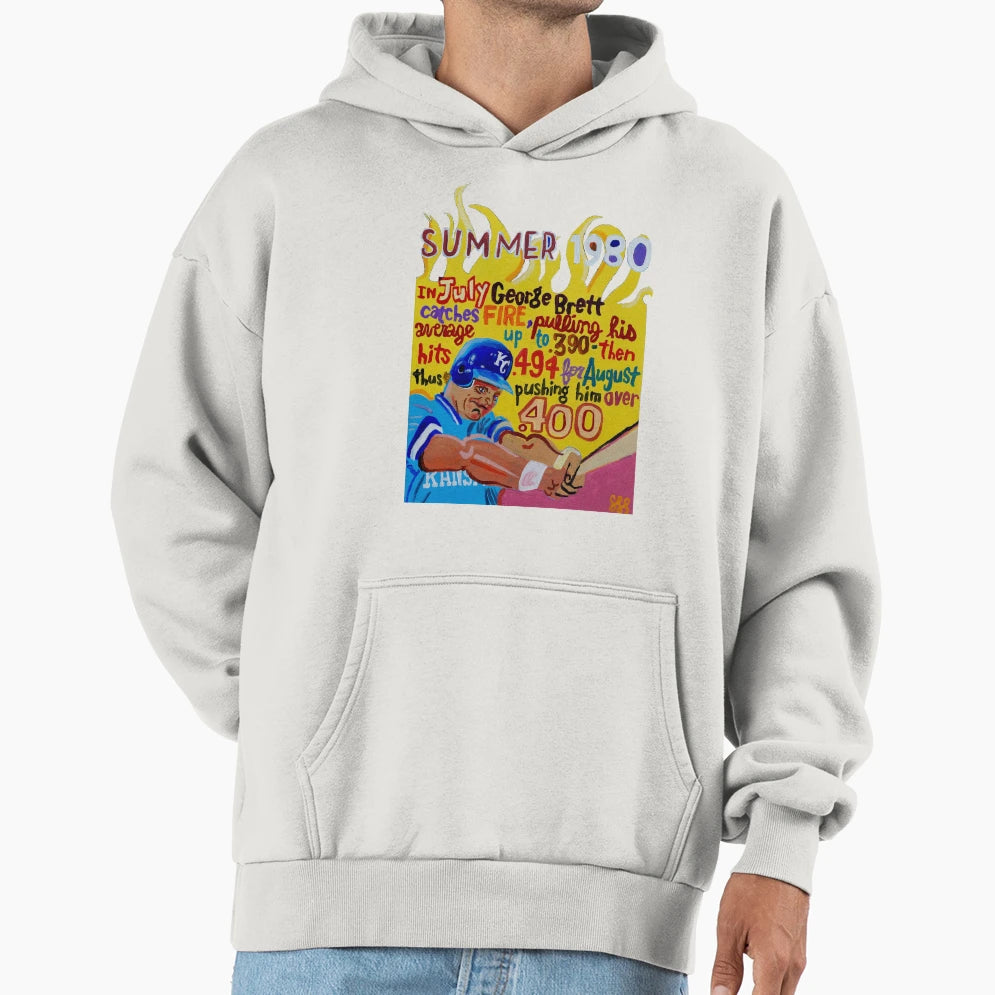Summer Brett Hoodie - Unique Graphic Men Women - T-Shirt, Sweatshirt, Hoodie