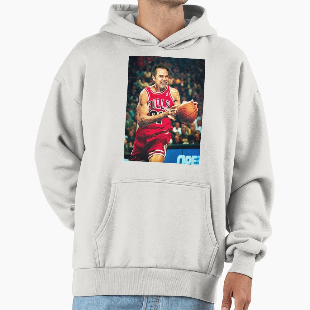 Famous Dennis Funny Satire Photoshop Edit Hoodie - Streetwear Style Unisex - T-Shirt, Sweatshirt, Hoodie