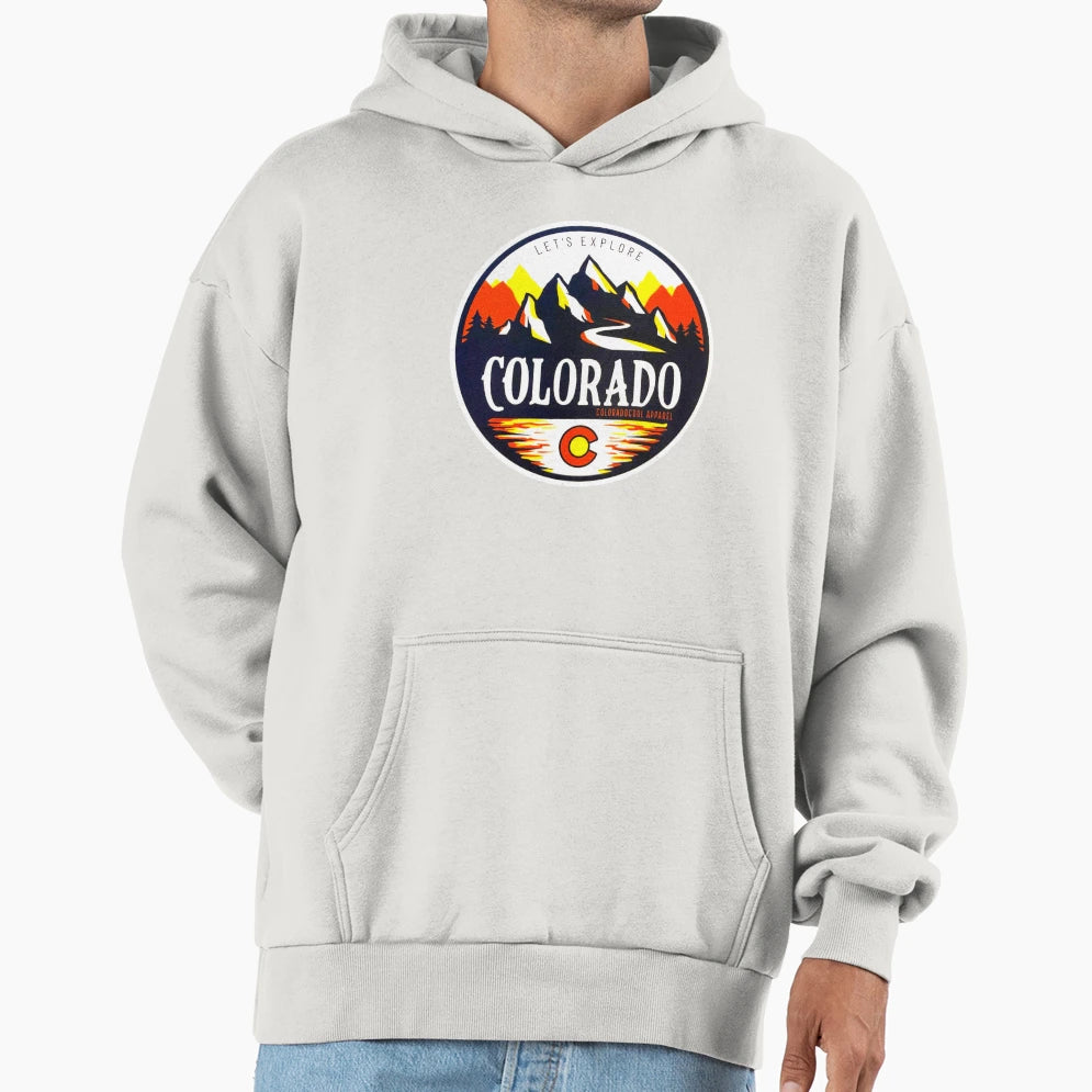 Colorado Hoodie - Novelty Apparel for Adults - T-Shirt, Sweatshirt, Hoodie