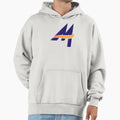 Letter M Creative Minimal Hoodie - Fun Novelty Design for Adults - T-Shirt, Sweatshirt, Hoodie
