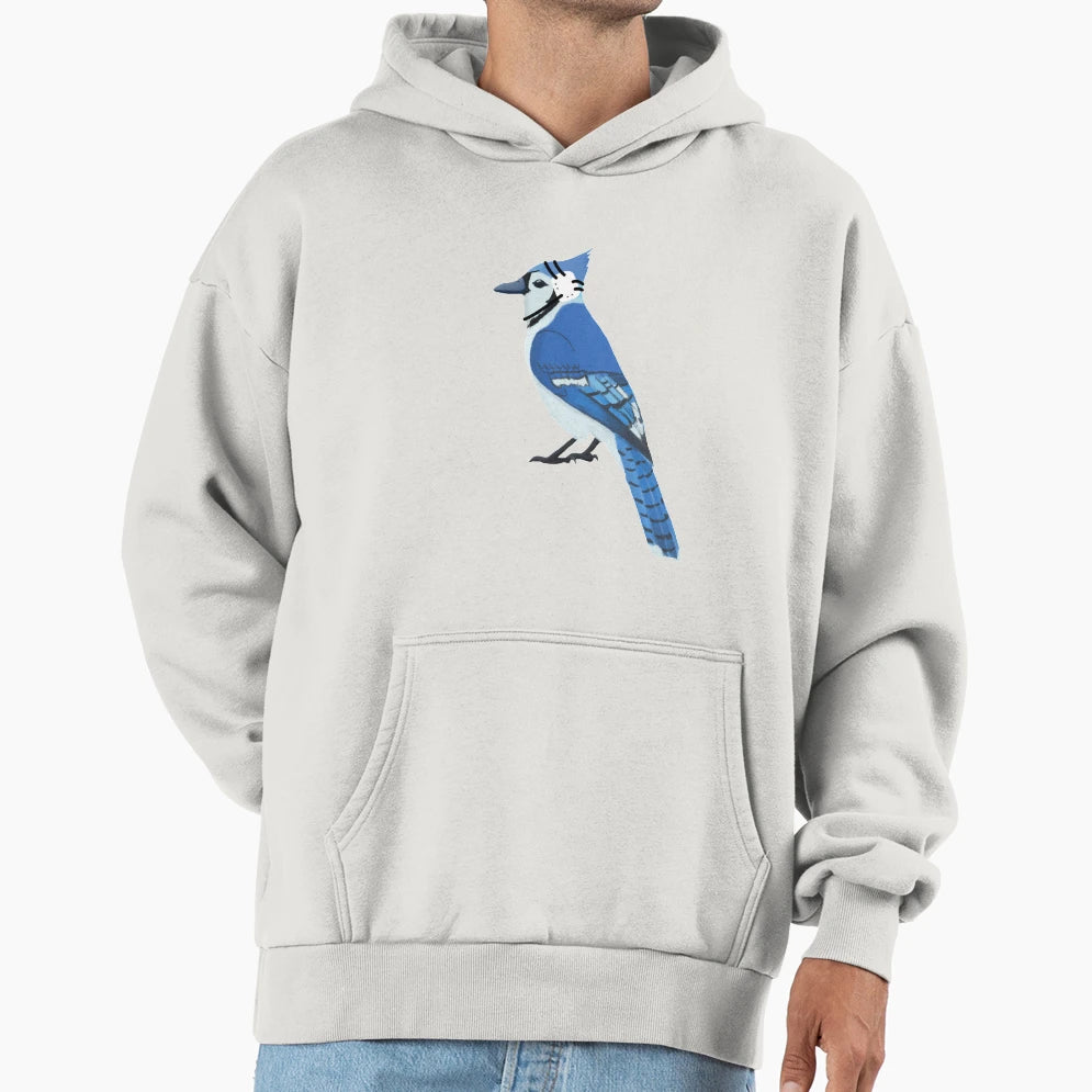 Wrestling Blue Jay Hoodie - Custom Art Print Men Women - T-Shirt, Sweatshirt, Hoodie