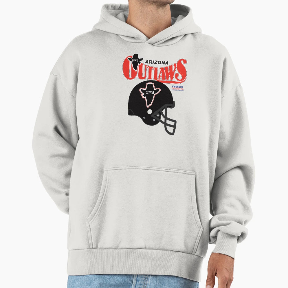 Arizona Outlaws Helmet Hoodie - Streetwear Style Men Women - T-Shirt, Sweatshirt, Hoodie