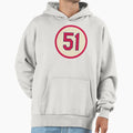 Willie Mcgee 51 Jersey Number Hoodie - Minimalist Print Unisex - T-Shirt, Sweatshirt, Hoodie