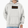 Pennsylvania Thin Orange Line Hoodie - Streetwear Style Unisex - T-Shirt, Sweatshirt, Hoodie