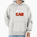 Oui Text Hoodie - Unique Graphic for Adults - T-Shirt, Sweatshirt, Hoodie
