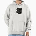 Geometric Arizona State Inverted Hoodie - Unique Graphic Unisex - T-Shirt, Sweatshirt, Hoodie