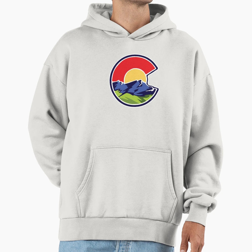 Colorado Hoodie - Custom Art Print for Adults - T-Shirt, Sweatshirt, Hoodie