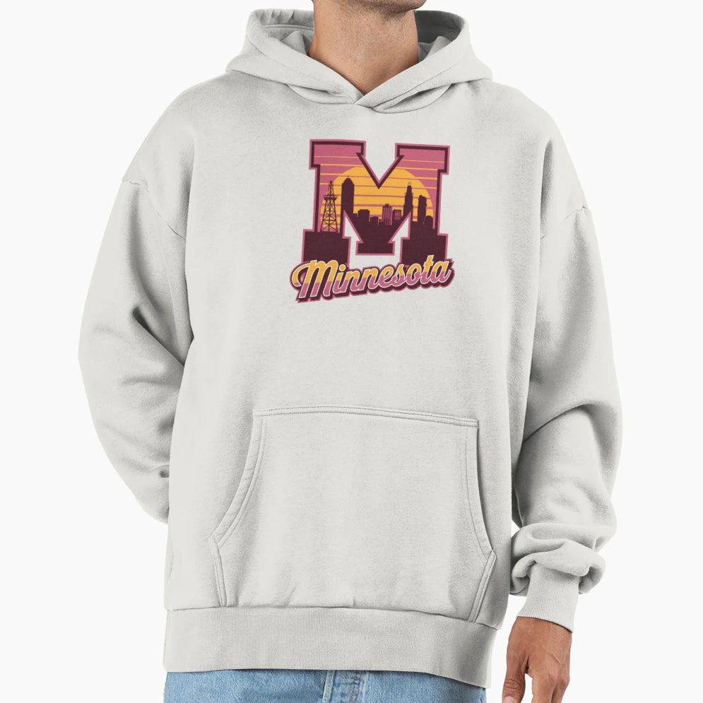 Minnesota Hoodie - Casual Everyday Wear Men Women - T-Shirt, Sweatshirt, Hoodie