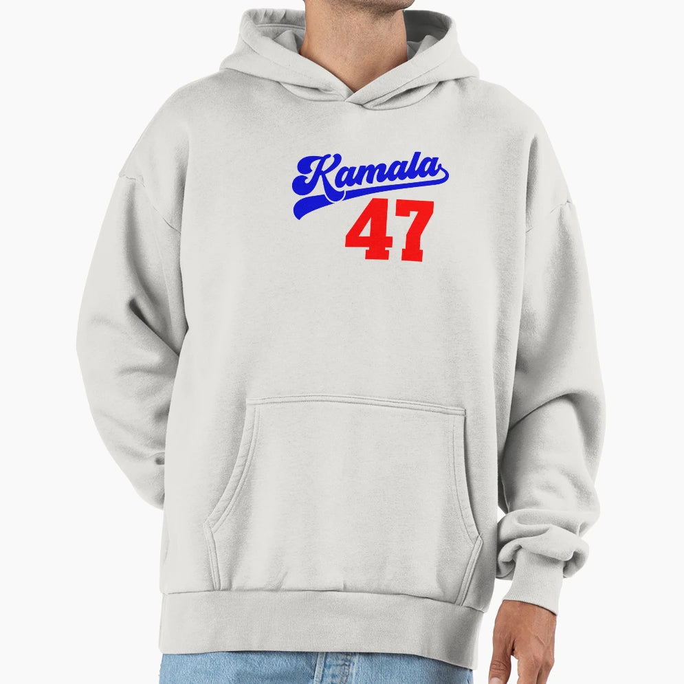 Kamala Harris 47 Kamala 2024 Womens Hoodie - Custom Art Print for Adults - T-Shirt, Sweatshirt, Hoodie