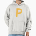 Letter P Alphabet P Hoodie - Aesthetic Graphic Unisex - T-Shirt, Sweatshirt, Hoodie