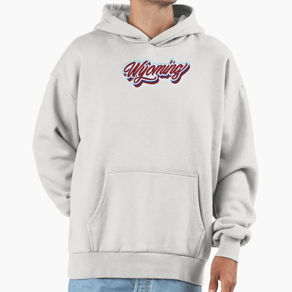 Wyoming Hoodie - Minimalist Print Unisex - T-Shirt, Sweatshirt, Hoodie
