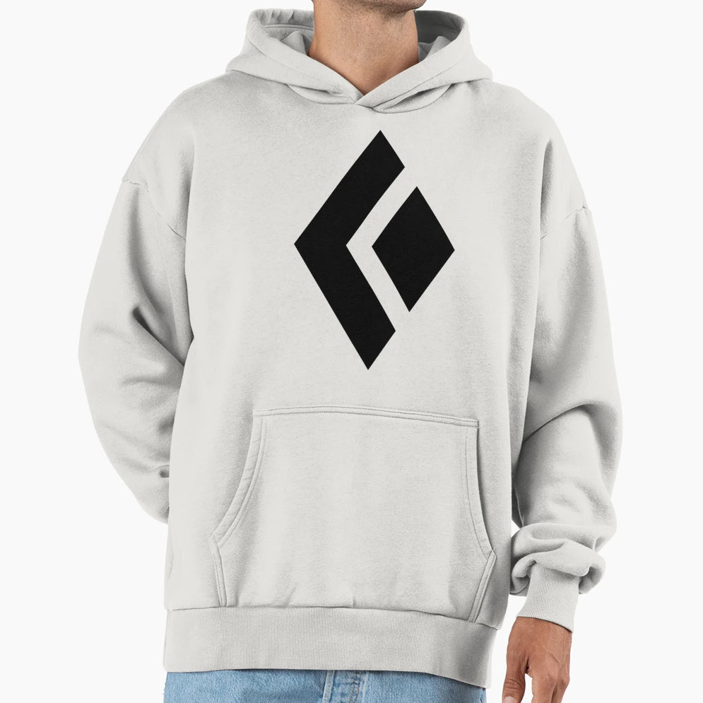 Best Black Outdoor Diamond Hoodie - Unique Graphic Unisex - T-Shirt, Sweatshirt, Hoodie