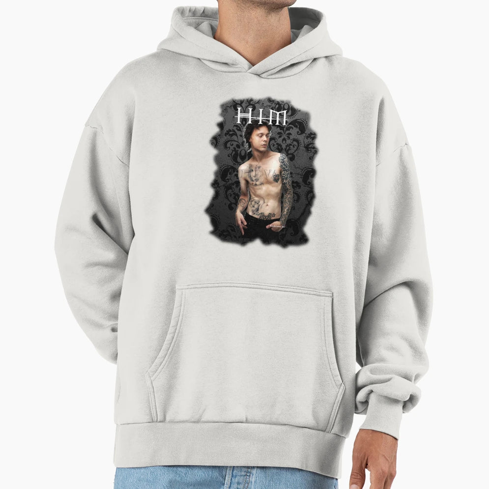 Ville Valo Him Musicvibesteestore Hoodie - Graphic Print Men Women - T-Shirt, Sweatshirt, Hoodie