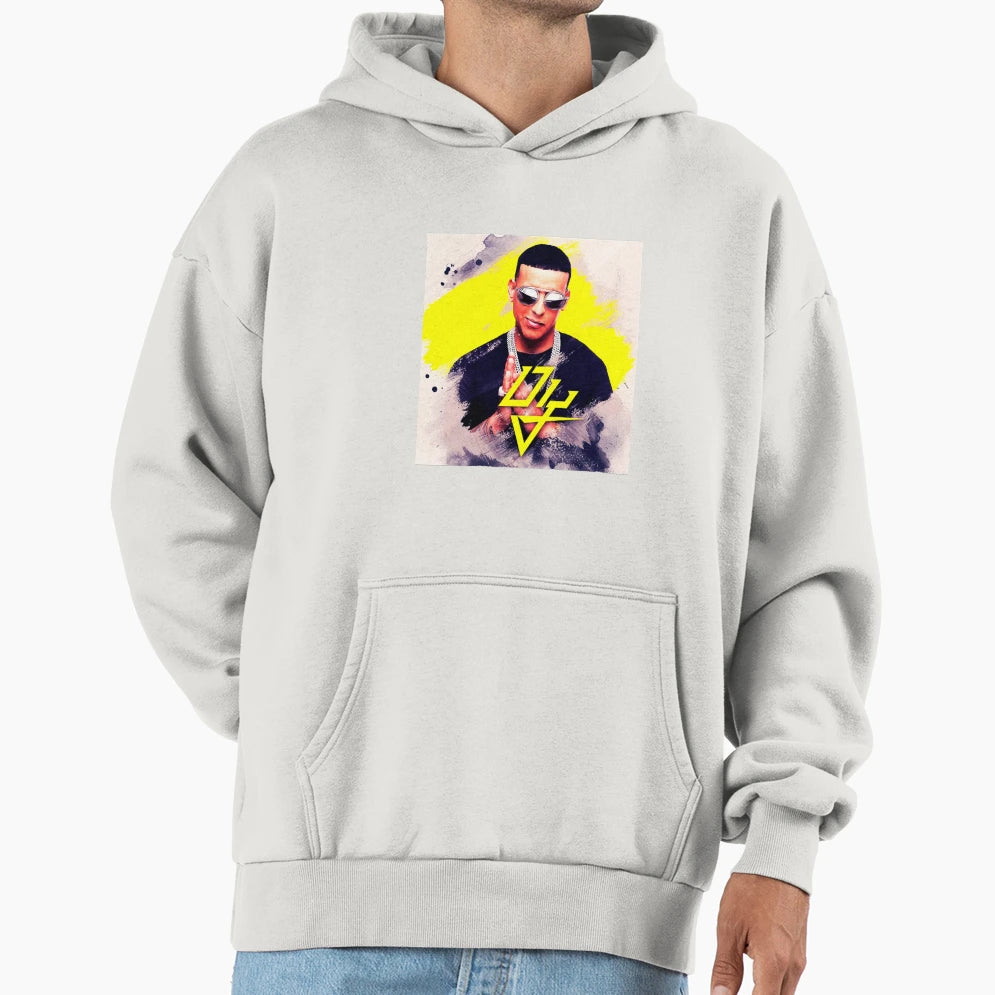 Proud Daddy Yankee Con Calma Gif Hoodie - Aesthetic Graphic Unisex - T-Shirt, Sweatshirt, Hoodie