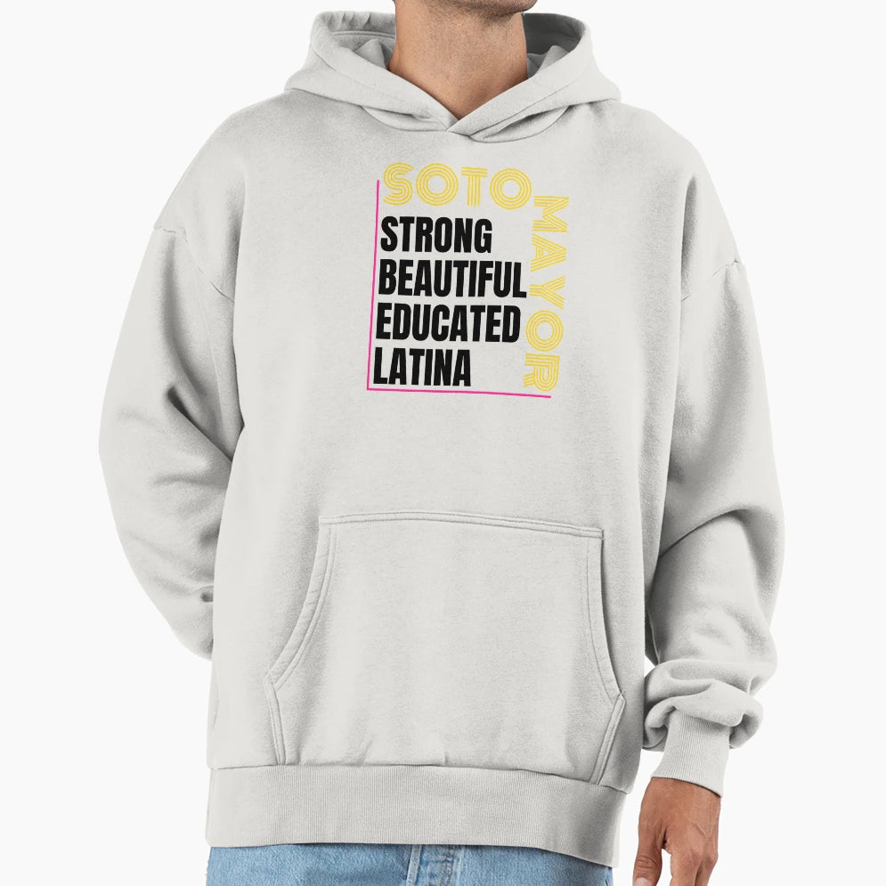 Justice Sonia Sotomayor Strong Hoodie - Aesthetic Graphic for Adults - T-Shirt, Sweatshirt, Hoodie