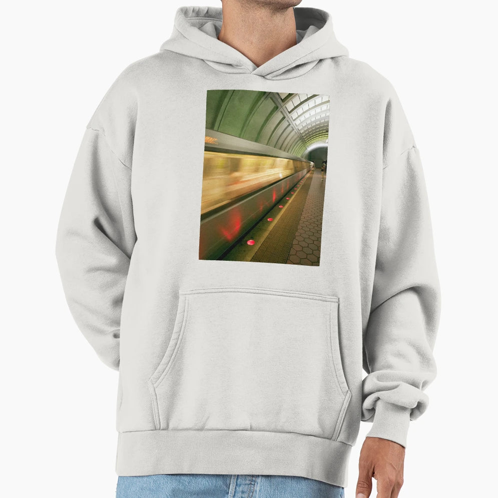 Dc Metro Hoodie - Novelty Apparel for Adults - T-Shirt, Sweatshirt, Hoodie