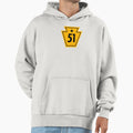 51 Farrior Original Hoodie - Custom Art Print for Adults - T-Shirt, Sweatshirt, Hoodie