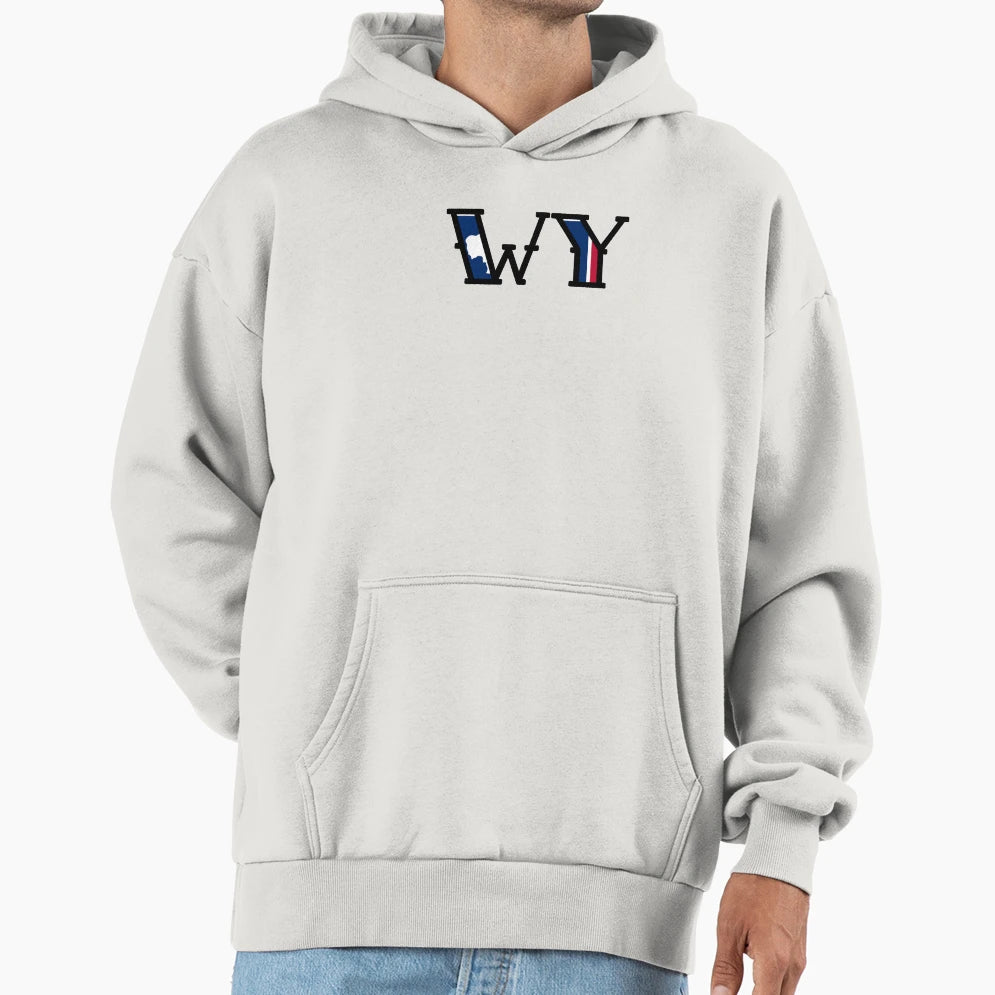 Wyoming Hoodie - Custom Art Print Unisex - T-Shirt, Sweatshirt, Hoodie