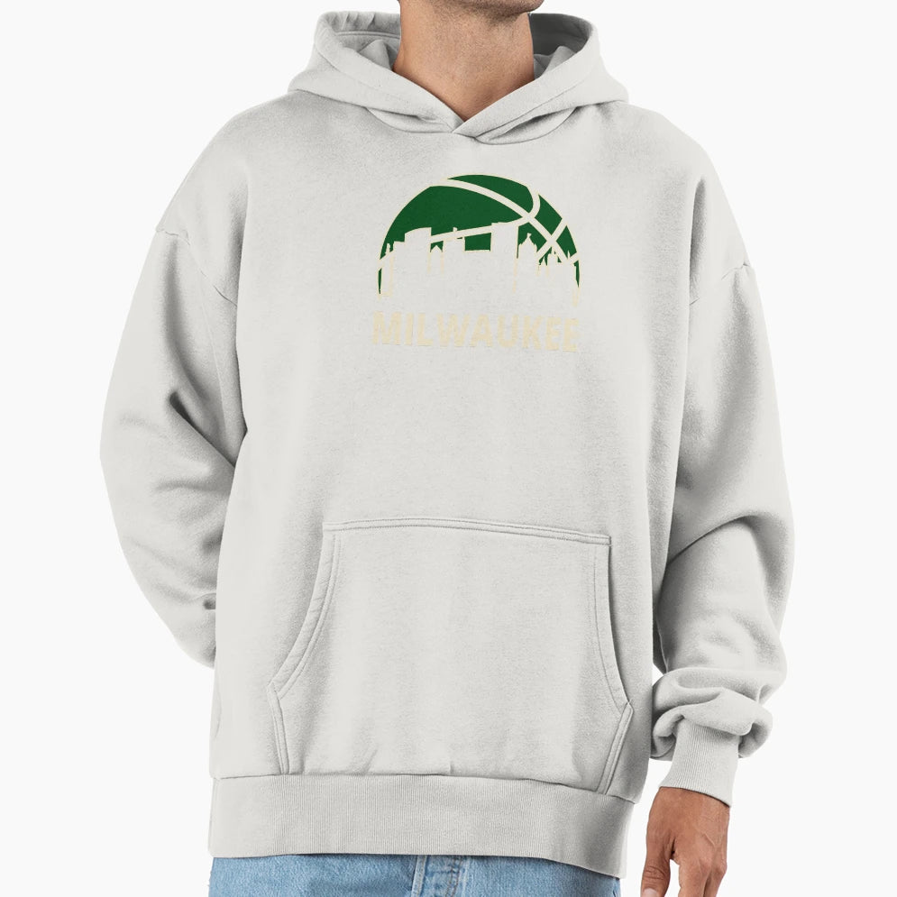 Milwaukee Basketball Team Ii Hoodie - Novelty Apparel Unisex - T-Shirt, Sweatshirt, Hoodie