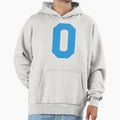 Alphabet Blue O Sports Letter O Hoodie - Aesthetic Graphic Men Women - T-Shirt, Sweatshirt, Hoodie