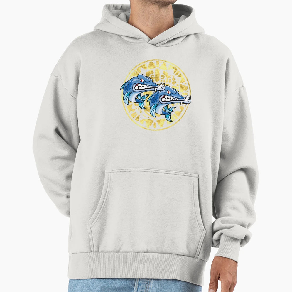 Blue Barracudas Hoodie - Casual Everyday Wear for Adults - T-Shirt, Sweatshirt, Hoodie