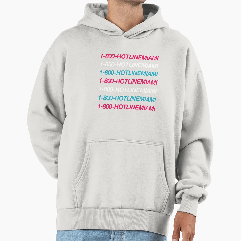 1 800 Hotlinemiami Hotline Miami Vice Hoodie - Streetwear Style Men Women - T-Shirt, Sweatshirt, Hoodie